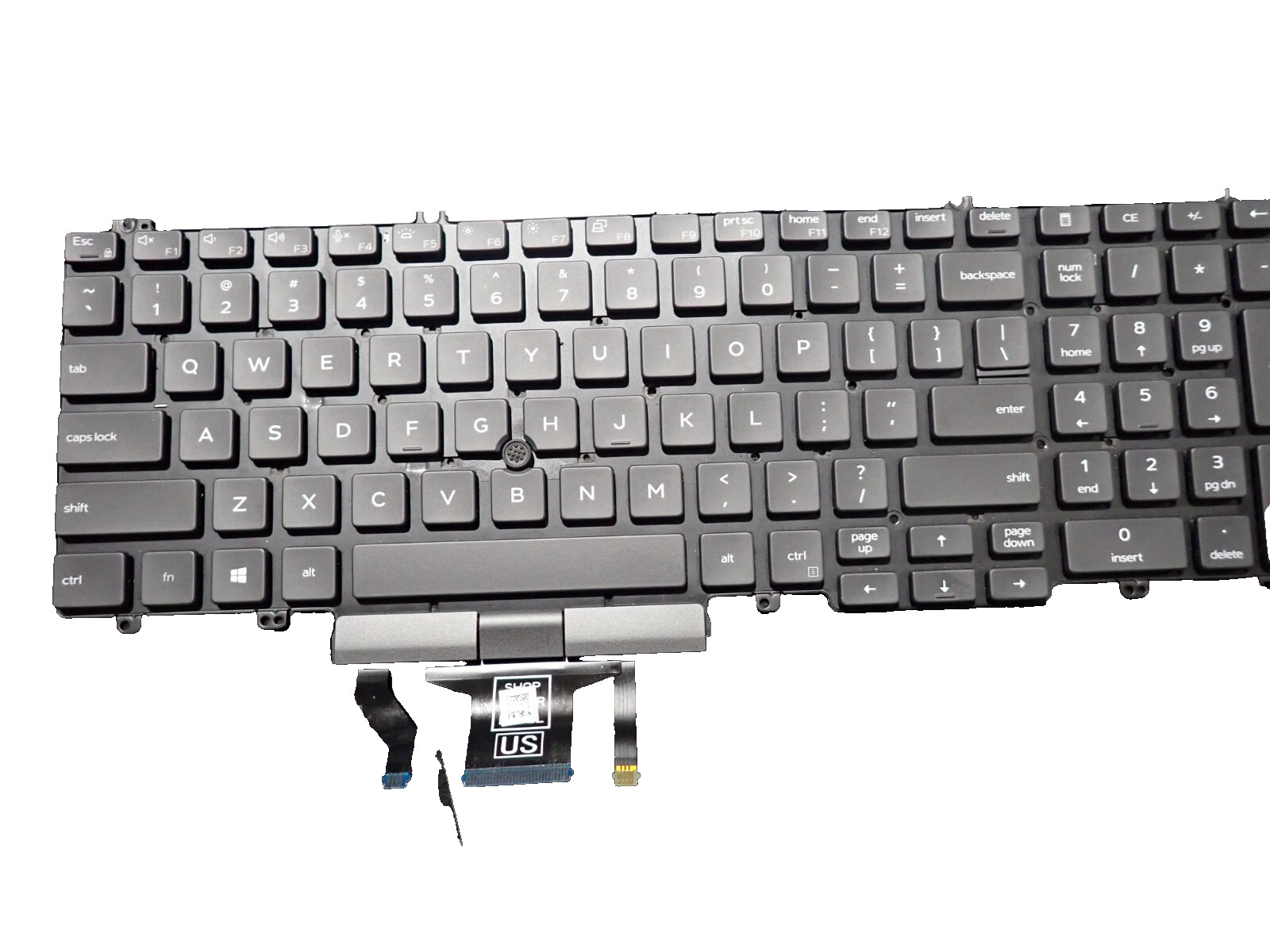 Lot of 7 DELL THDMY Latitude 5510 5511 Precision 3550 3551 Backlight Keyboard