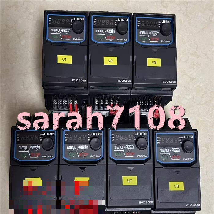 1PC USED Inverter EVO6000 0.75KW/220V EVO600021SD75E20F By FedEx or DHL