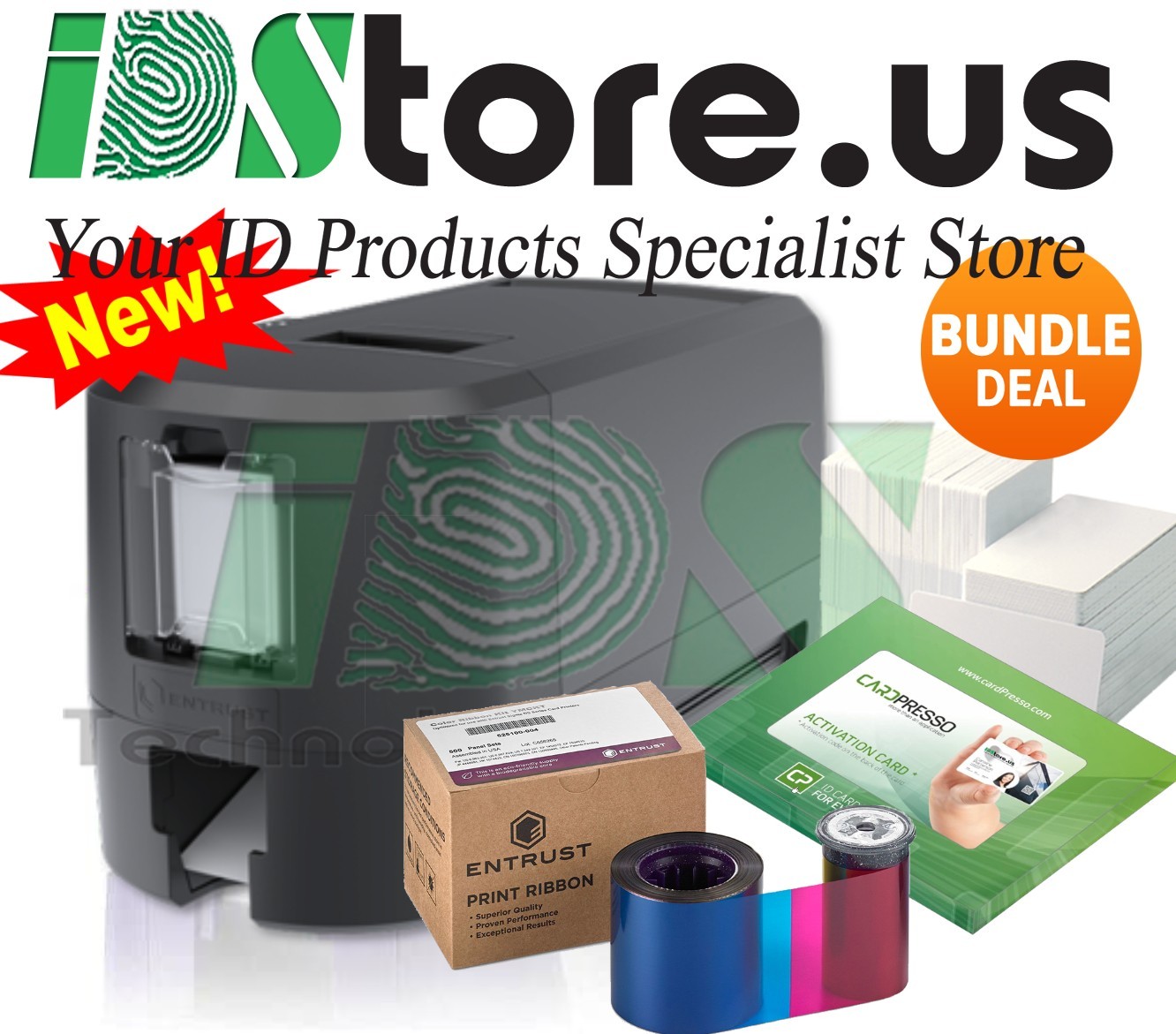 New Entrust Datacard Sigma DSE Dual Side ID Card Printer