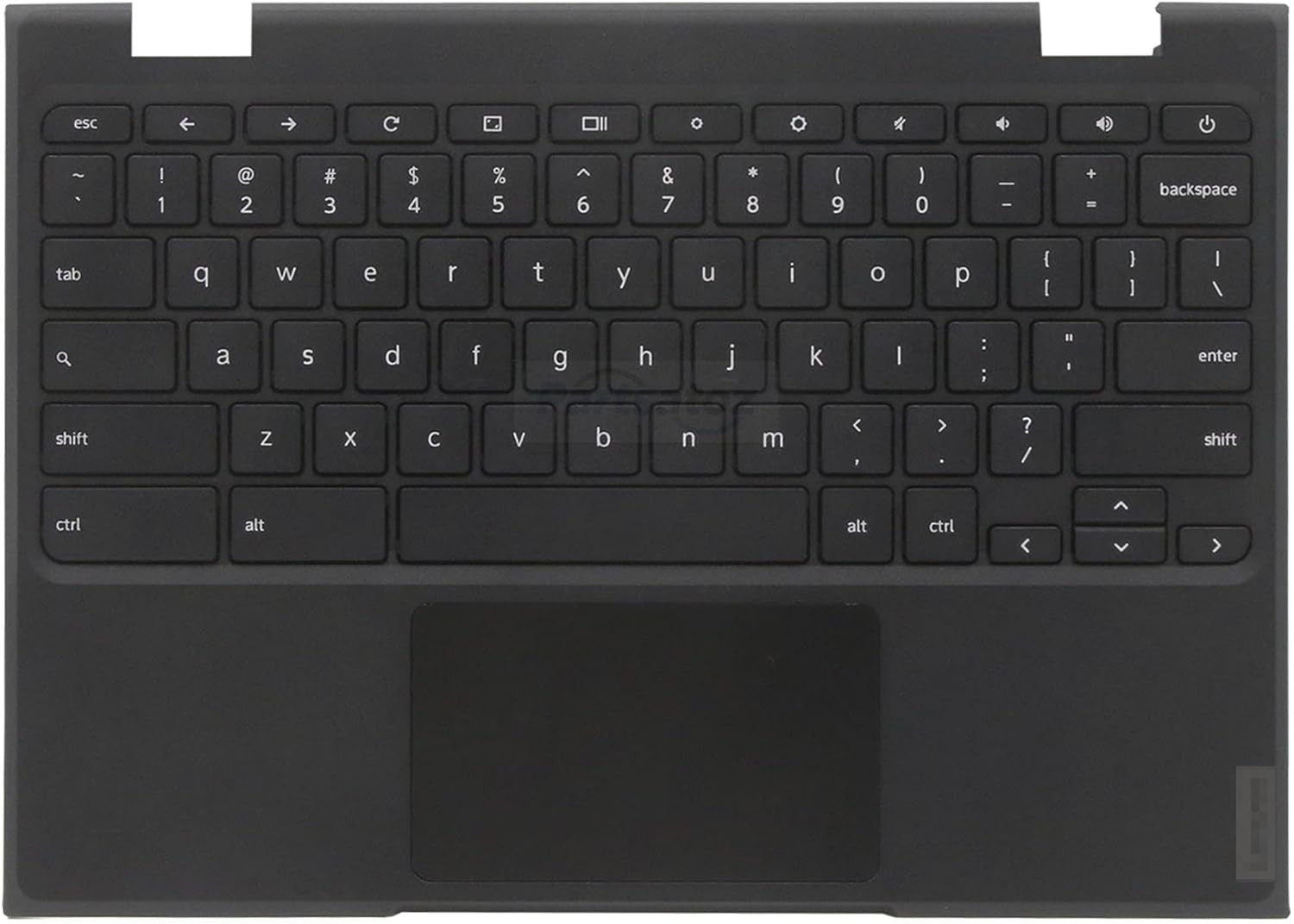 Laptop Palmrest Upper Case Top Cover with Non_Backlight US Keyboard Touchpad As