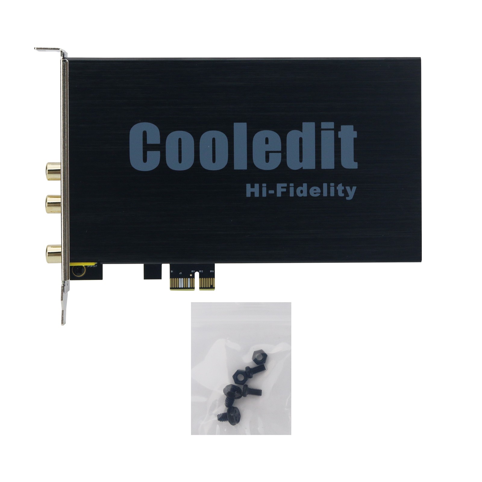 HIFIAMP AXF-16PRO+ PCIe HIFI Internal Sound Card for PC Optical/Coaxial Out
