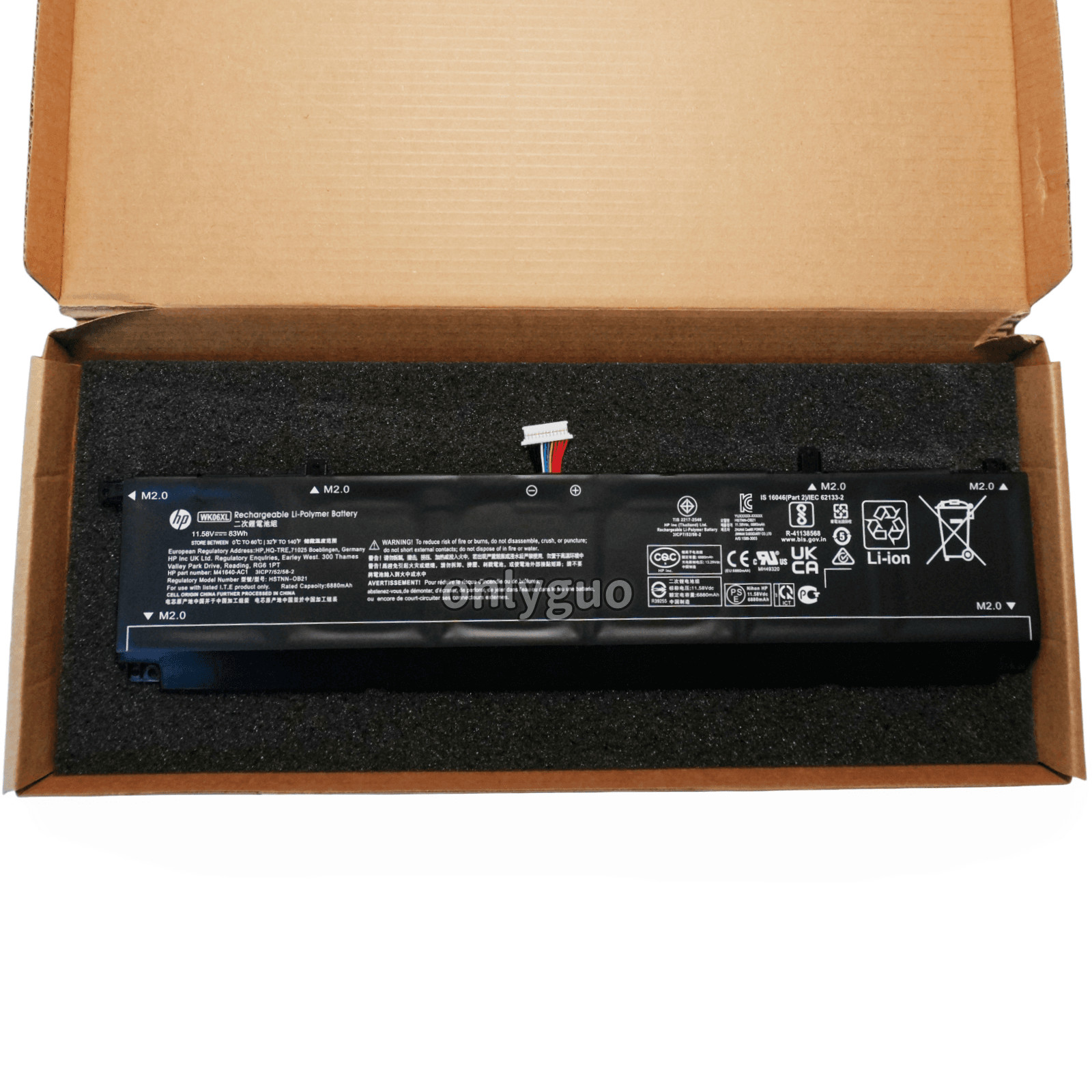 New Genuine WK06XL Battery for HP OMEN VICTUS 16/17 M41640-AC1 HSTNN-OB21 83Wh