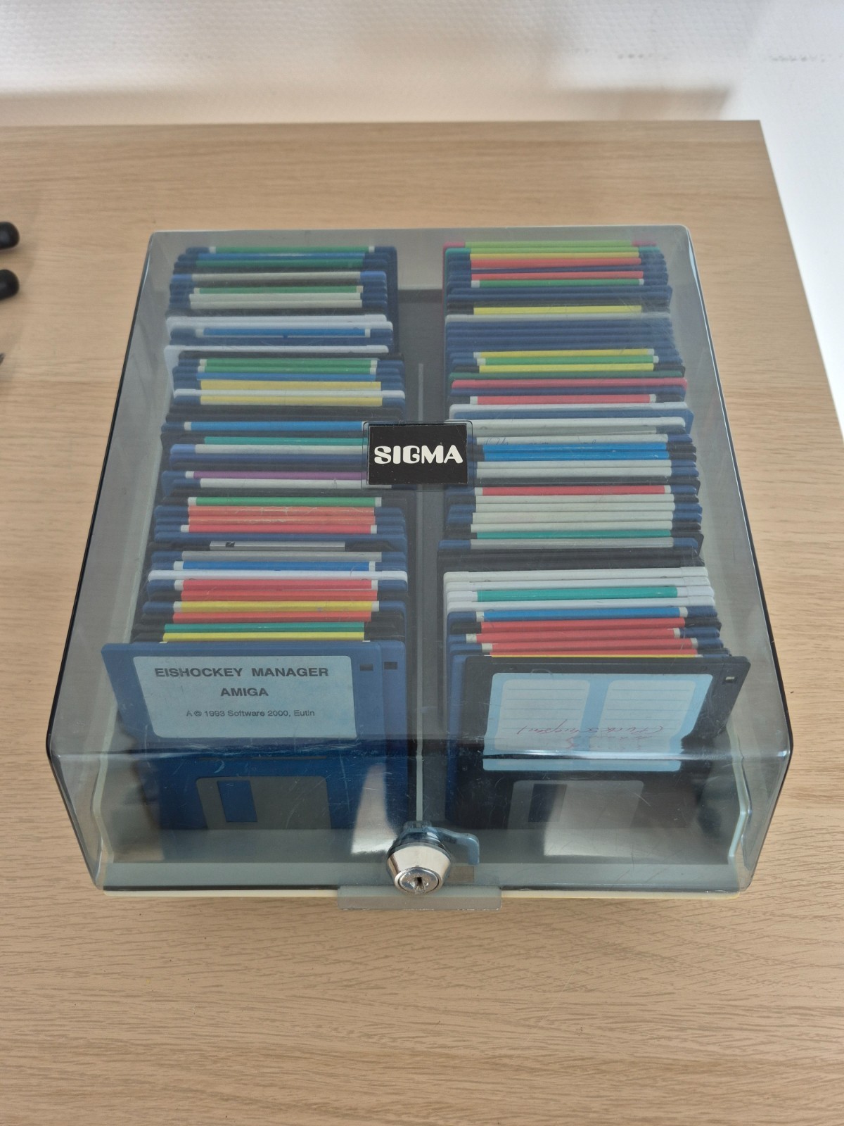 ✅ 100 Floppy Disks in a Sigma Floppy Box ⭐ Commodore Amiga 500 ⚡