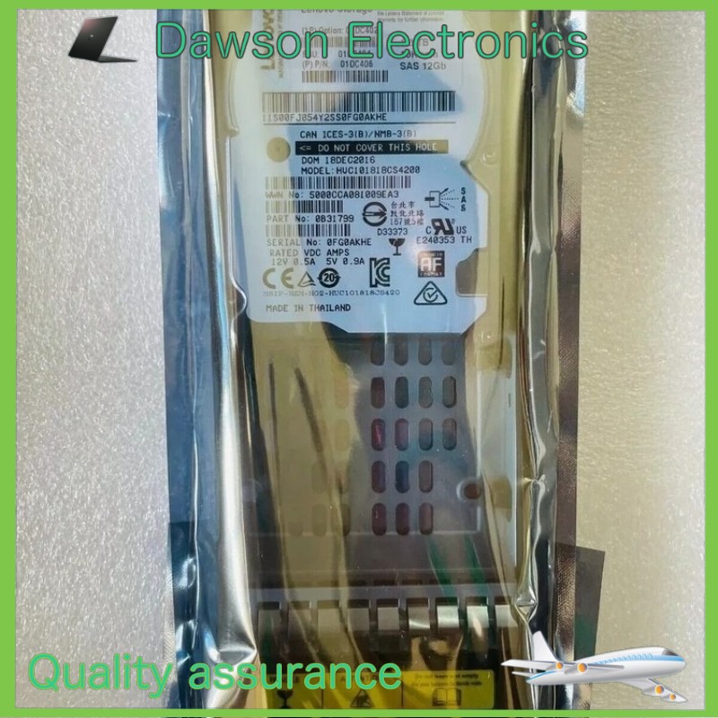NEW Lenovo Storage 01DC402 01DC406 01DC404 1.8TB 10K SAS 12G HDD Hard Drive