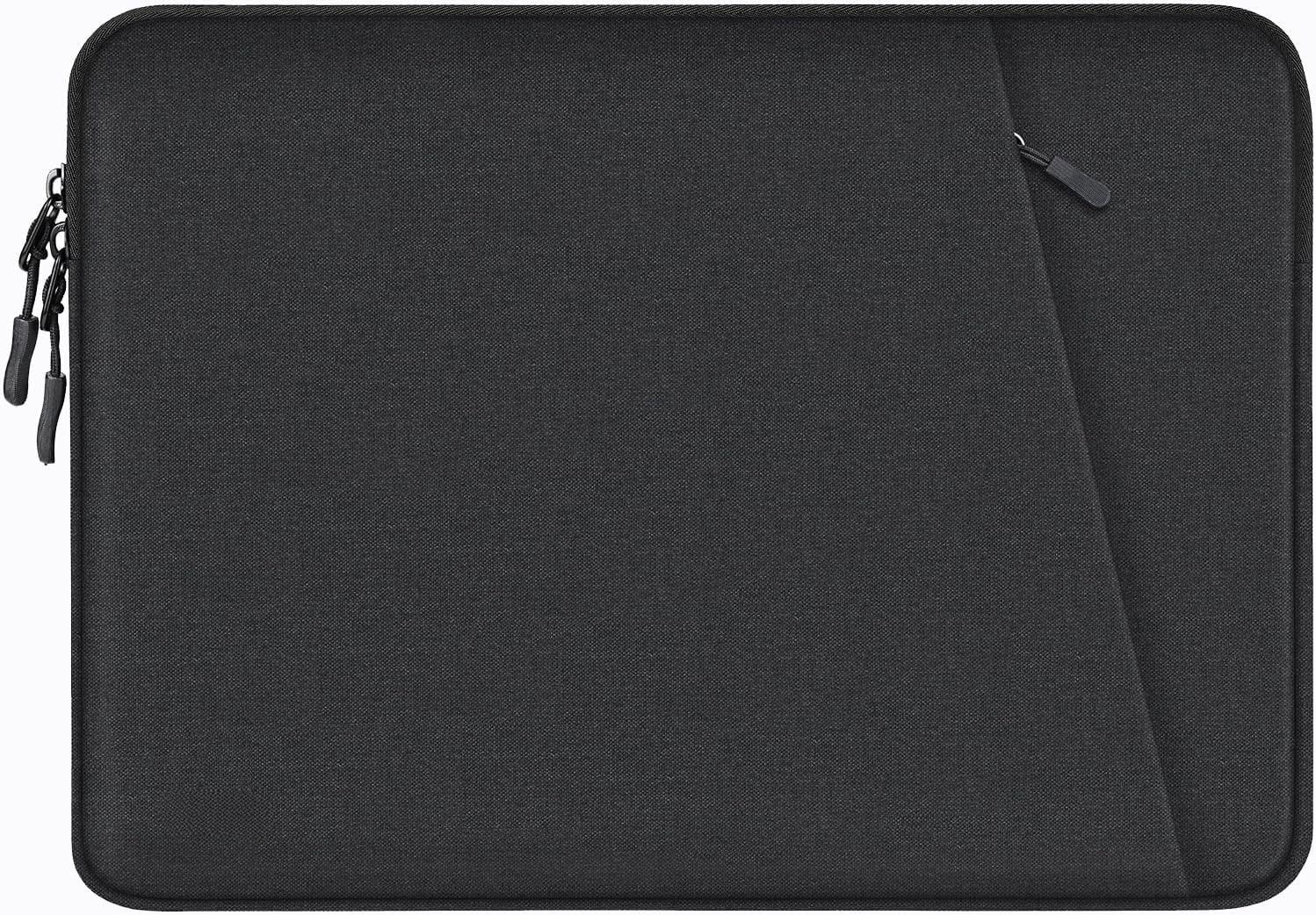 13.3‑14Inch Shockproof Laptop Sleeve With Pocket For MacBook Air Pro Black Cover