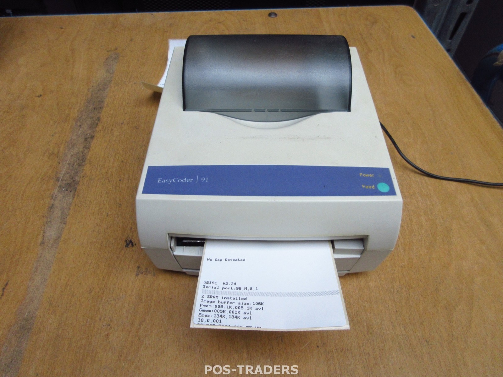 Intermec Easycoder 91 Thermal Barcode Label Printer Parallel EXCL PSU CRACKED CO