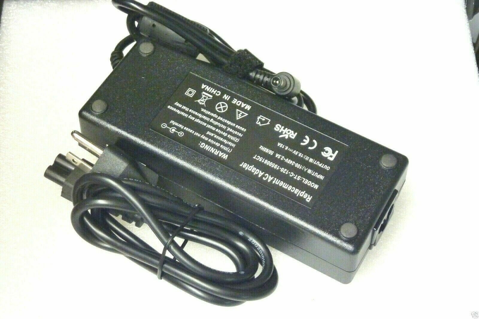For Sony KDL-55W800B KDL-42W700B LED TV 19.5V 120W AC Adapter Power Supply Cord 