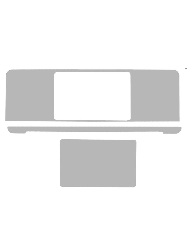 4in1(Top, Bottom, Keyboard, Palmrest) Skin Compatible with MacBook Pro 13"