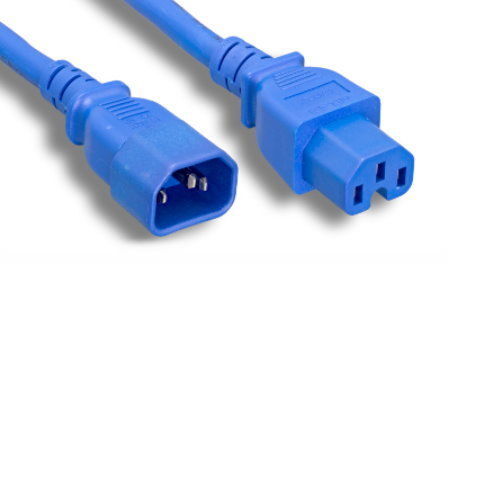 8 Ft Blue Power Cable for Cisco ME1200 ME1300 Series Network Ethnernet to PDU UP