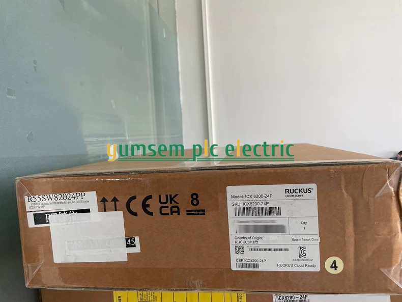 1PC RUCKUS ICX8200-24P Gigabit POE switch brand new fedex or DHL US FREE TAX