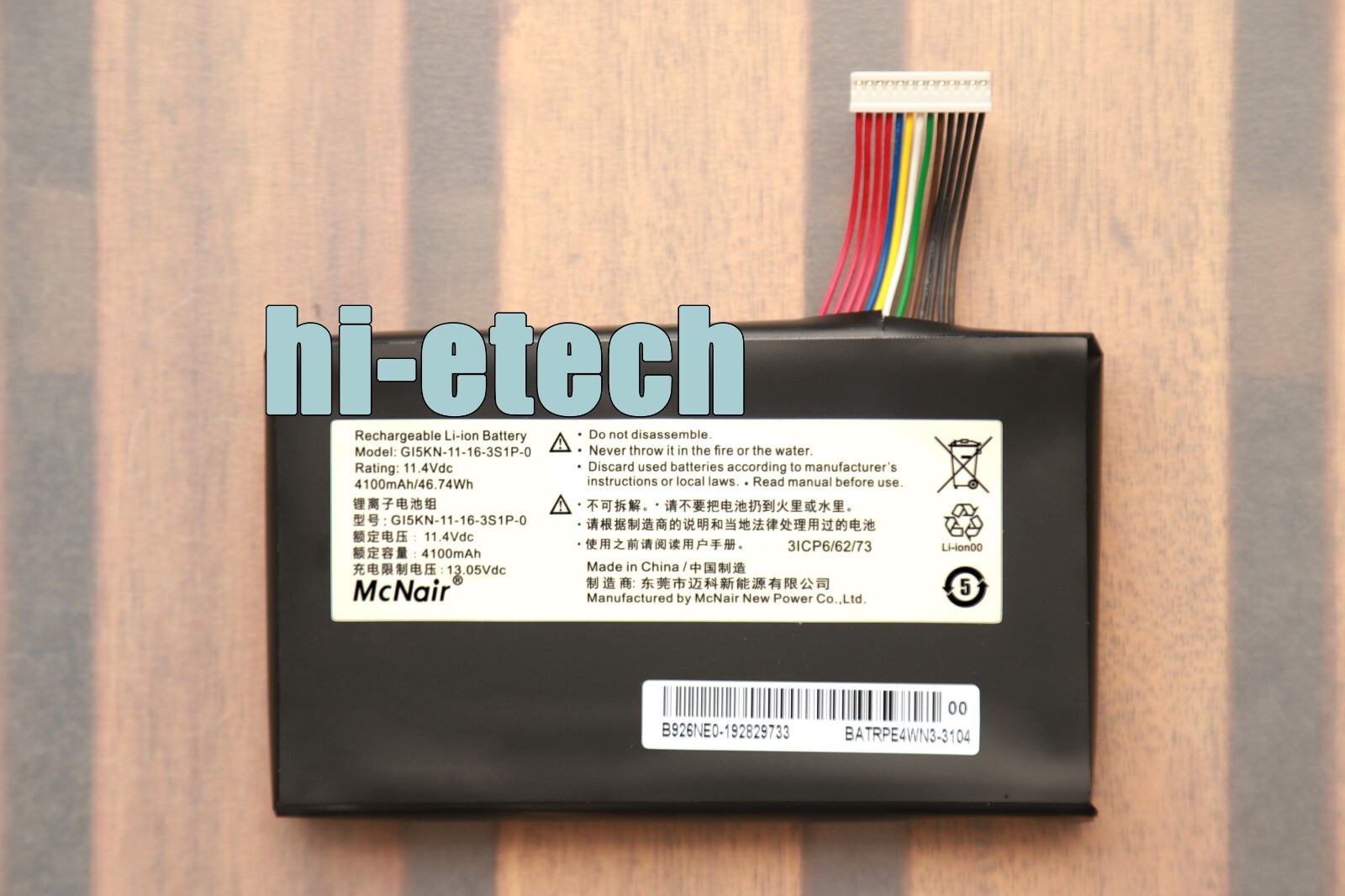 New Genuine GI5KN-11-16-3S1P-0 GI5KN-00-13-3S1P-0 Battery for Hasee Z7-KP7GT