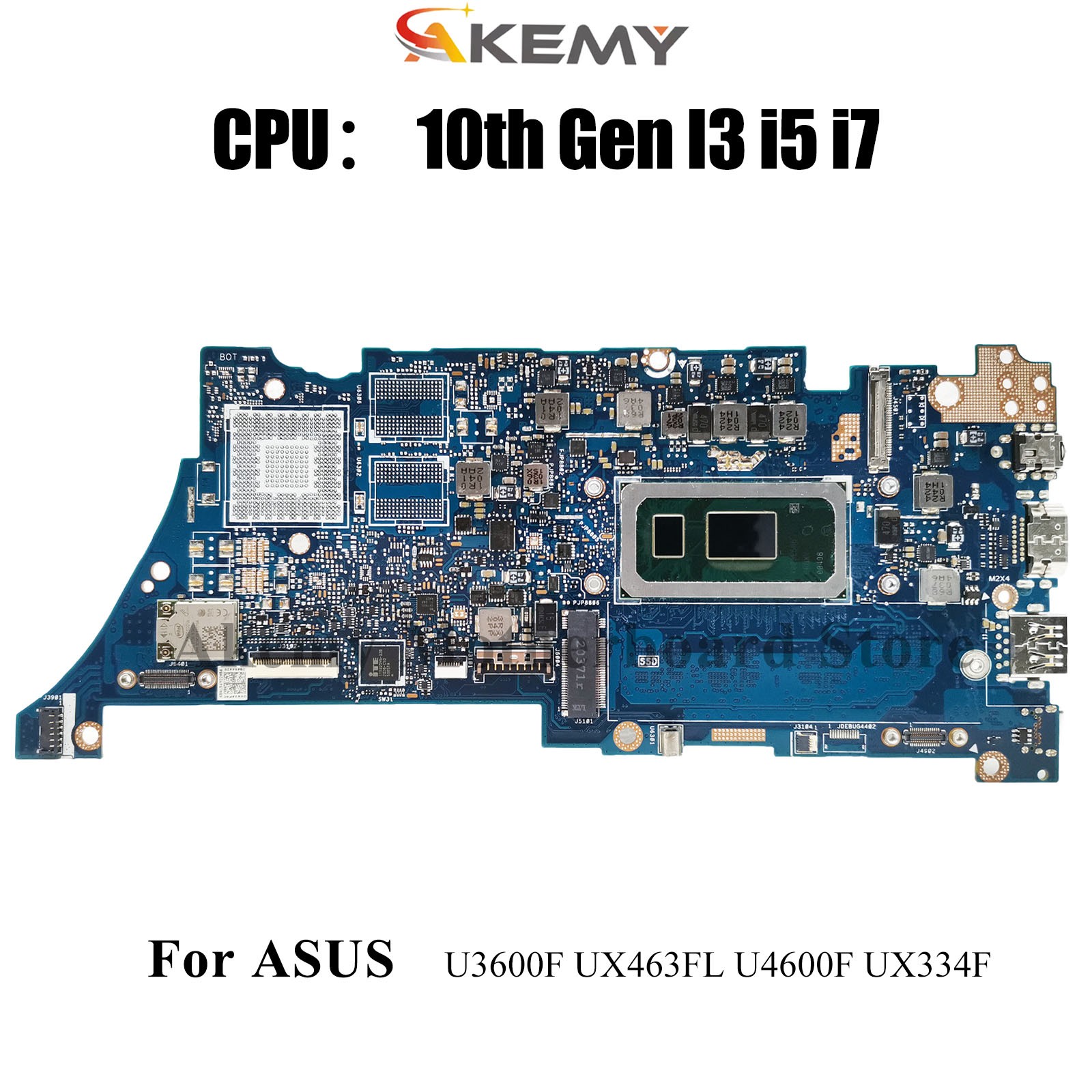 UX334FA Motherboard For ASUS UX463FL U4600F UX334FL U3600F Mainboard W/CPU