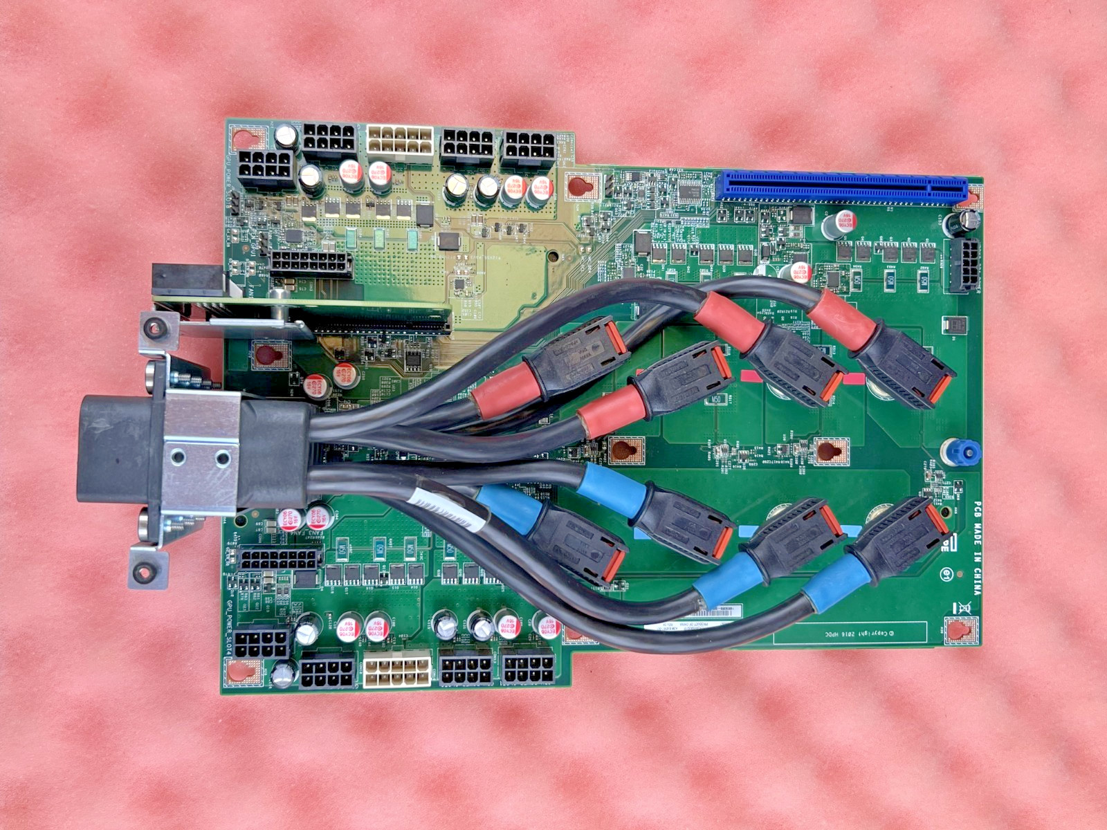HP 867408-001 SPS-PCA Power Board XL270d Gen9 838567-001 w/ Riser PN: 867407-001