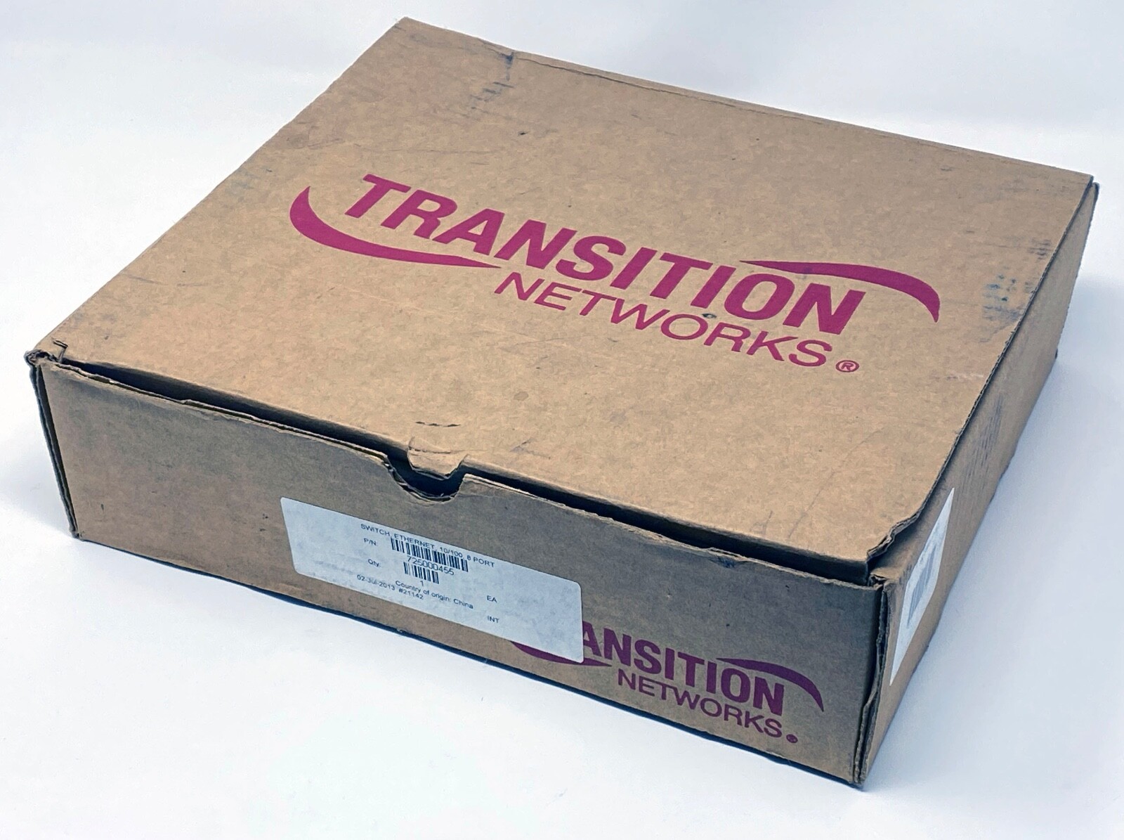 Transition Networks Waters #725000455 MIL-S800i-V2 8 Port Switch NEW UNUSED