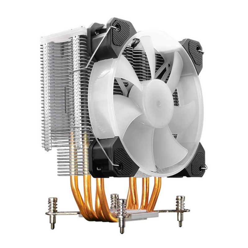 12V-3pin RGB for Case Fans Silent PC CPU Cooling Cooler Efficient Cooling Heat S