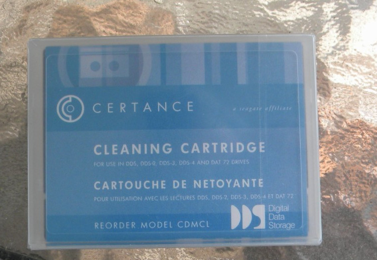 CERTANCE (SEAGATE) CLEANING CARTRIDGE CDMCL  -- NEW -- MADE IN JAPAN