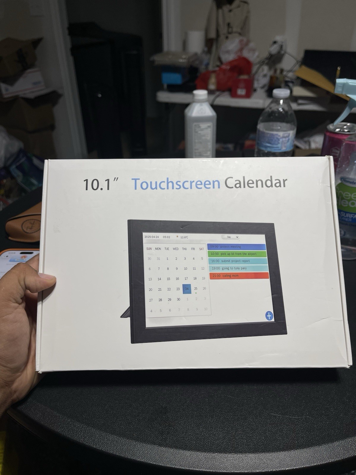 10.1" Digital Touchscreen Calendar Smart Wall Display Model C003-W WIFI Time