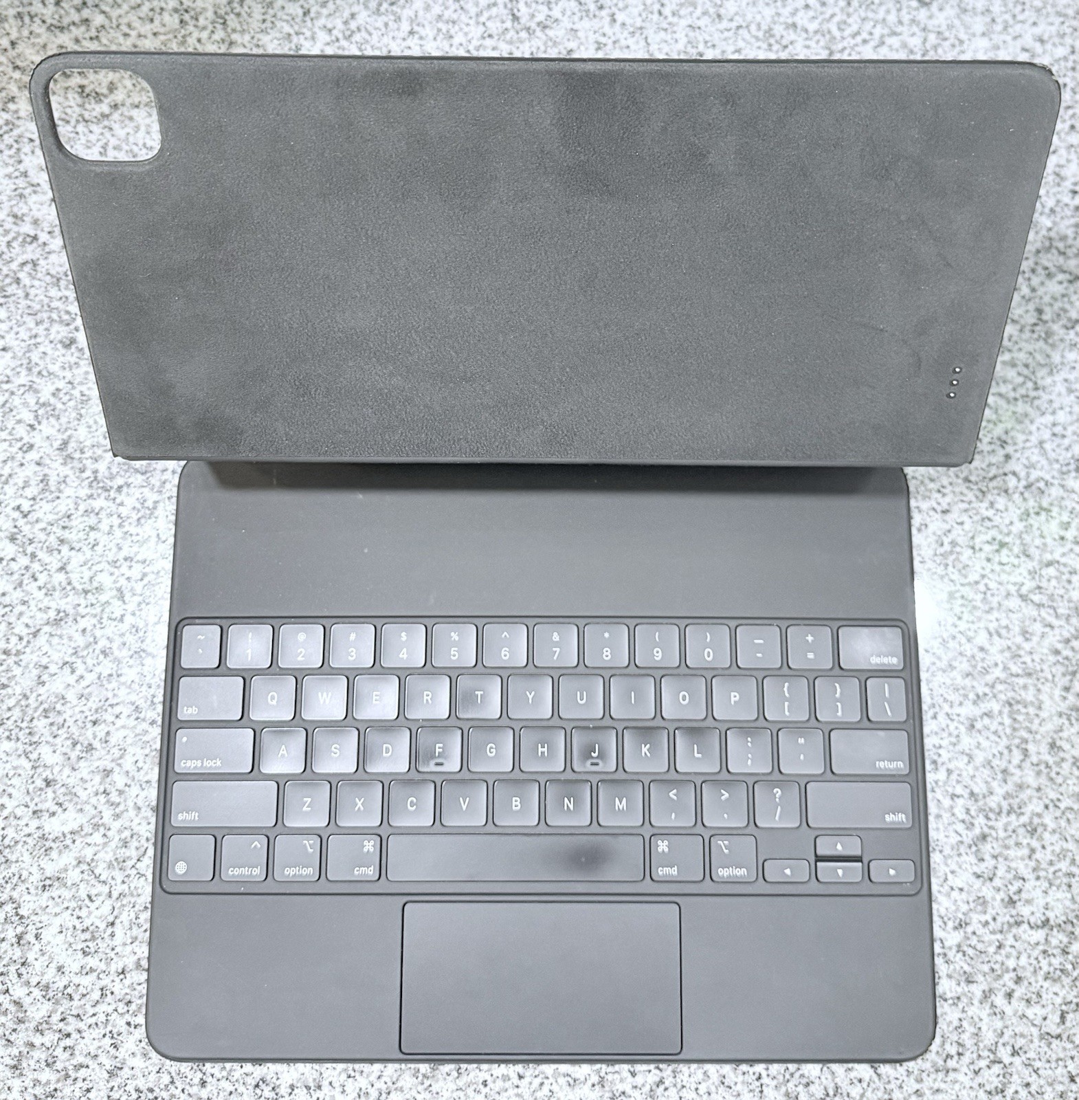 Apple Magic Keyboard for 12.9" iPad Pro 5th Gen. M1, Black - US English