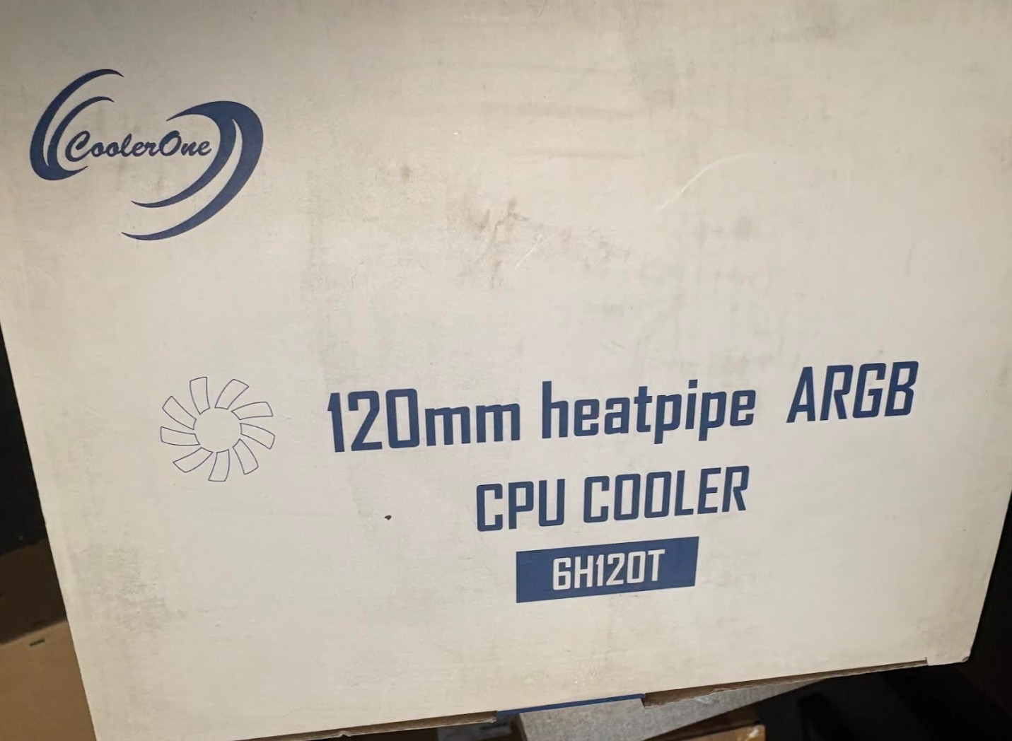 CoolerOne 120mm heatpipe ARGB CPU cooler -OPEN BOX
