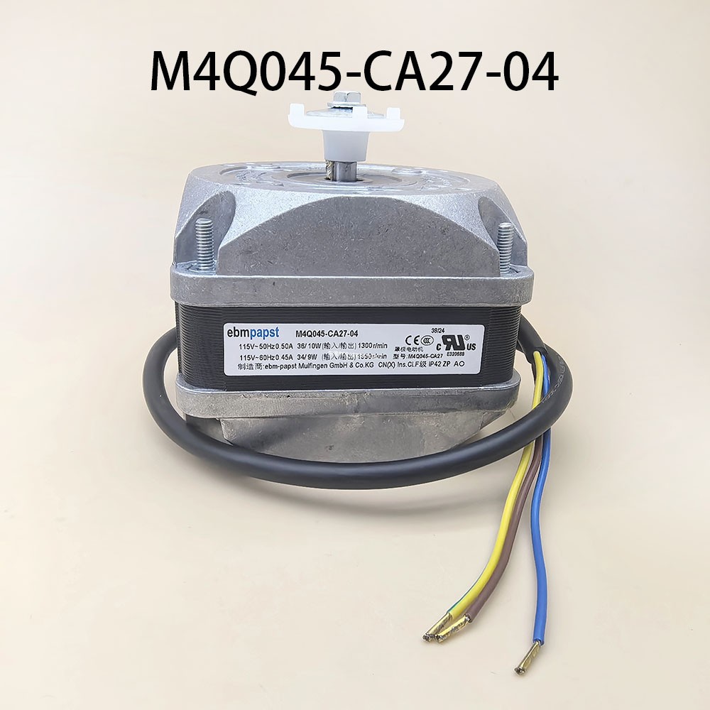 Freezer/Condenser Fan Motor Ebm-paps AC115V 9W 50/60Hz M4Q045-CA27-04 radiator