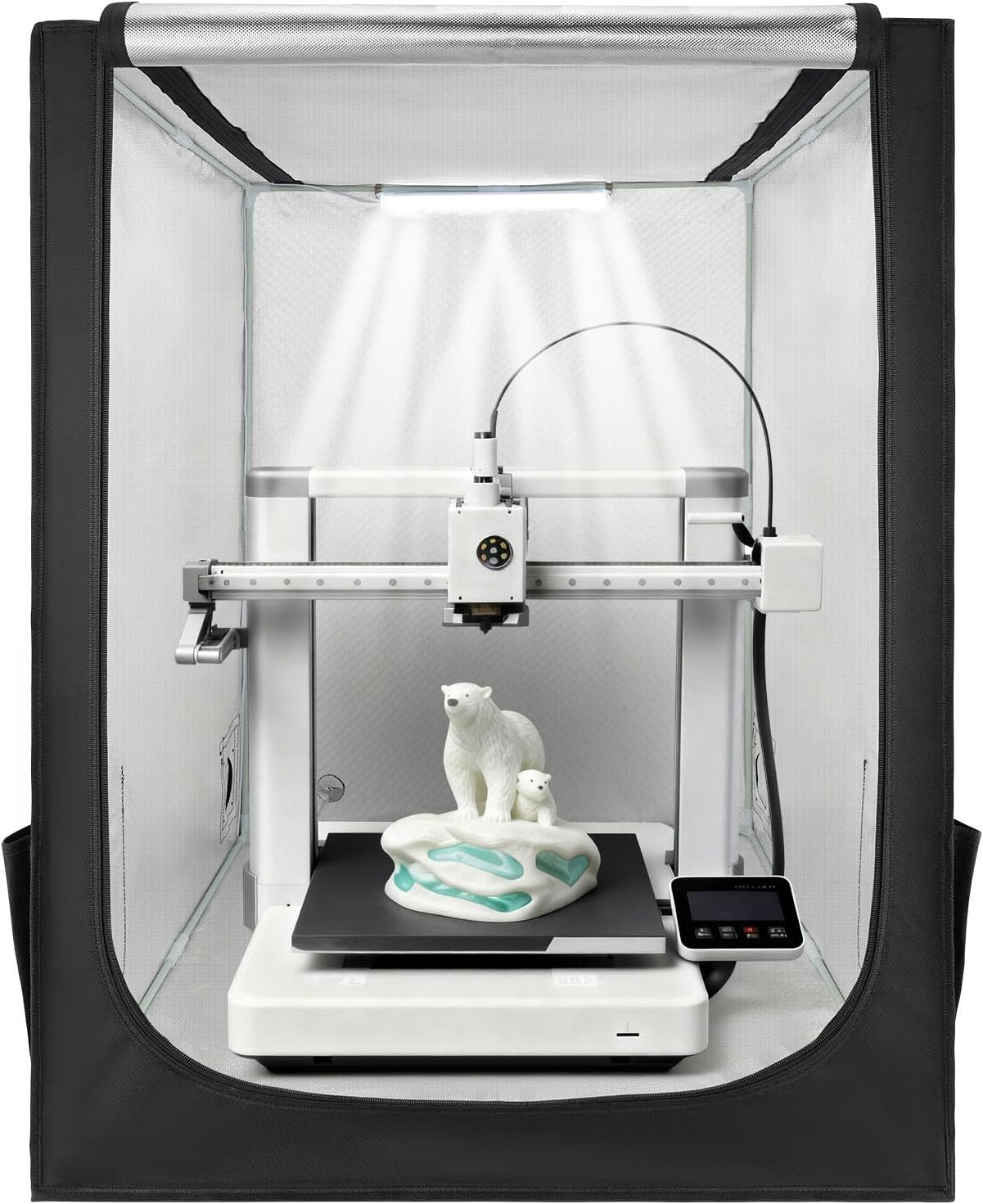 3D Printer Enclosure, Dustproof Waterproof Large Oxford Cloth 3D Printer Tent, C