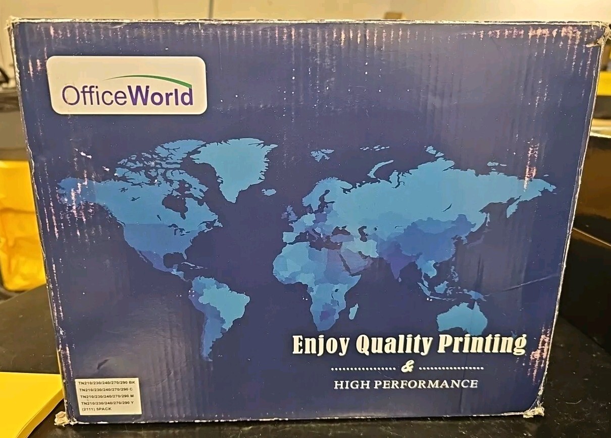 OfficeWorld Compatible Toner Cartridge (Black,Cyan,Magenta,Yellow, 5-Pack)