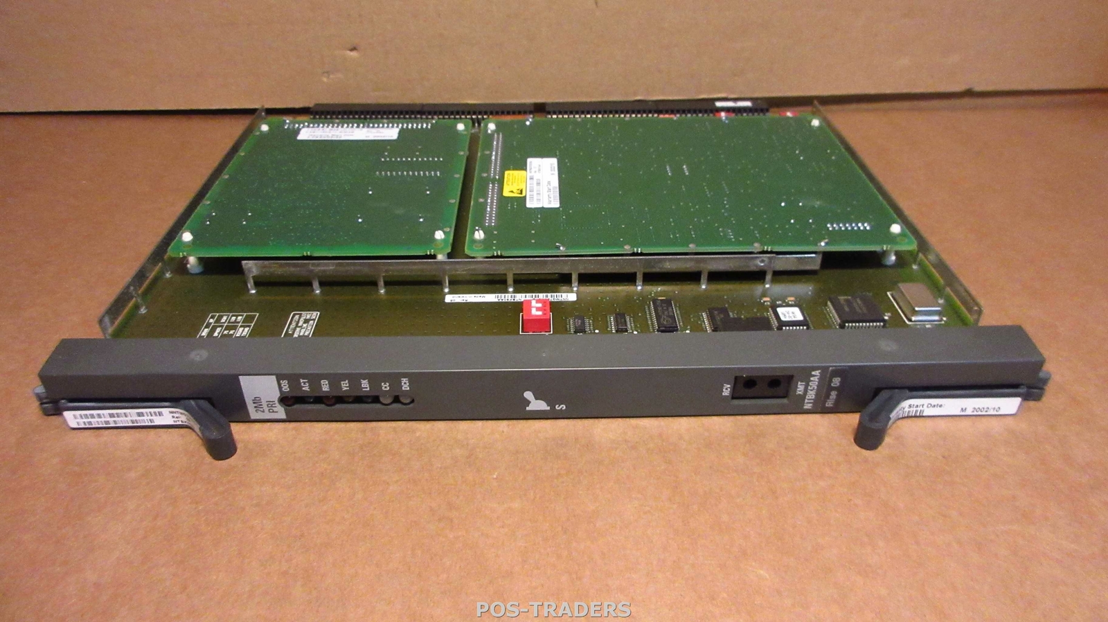 Nortel Meridian NTBK50AA PRI QSIG Card PULLED FROM NORTEL MG 1000 NTDU14