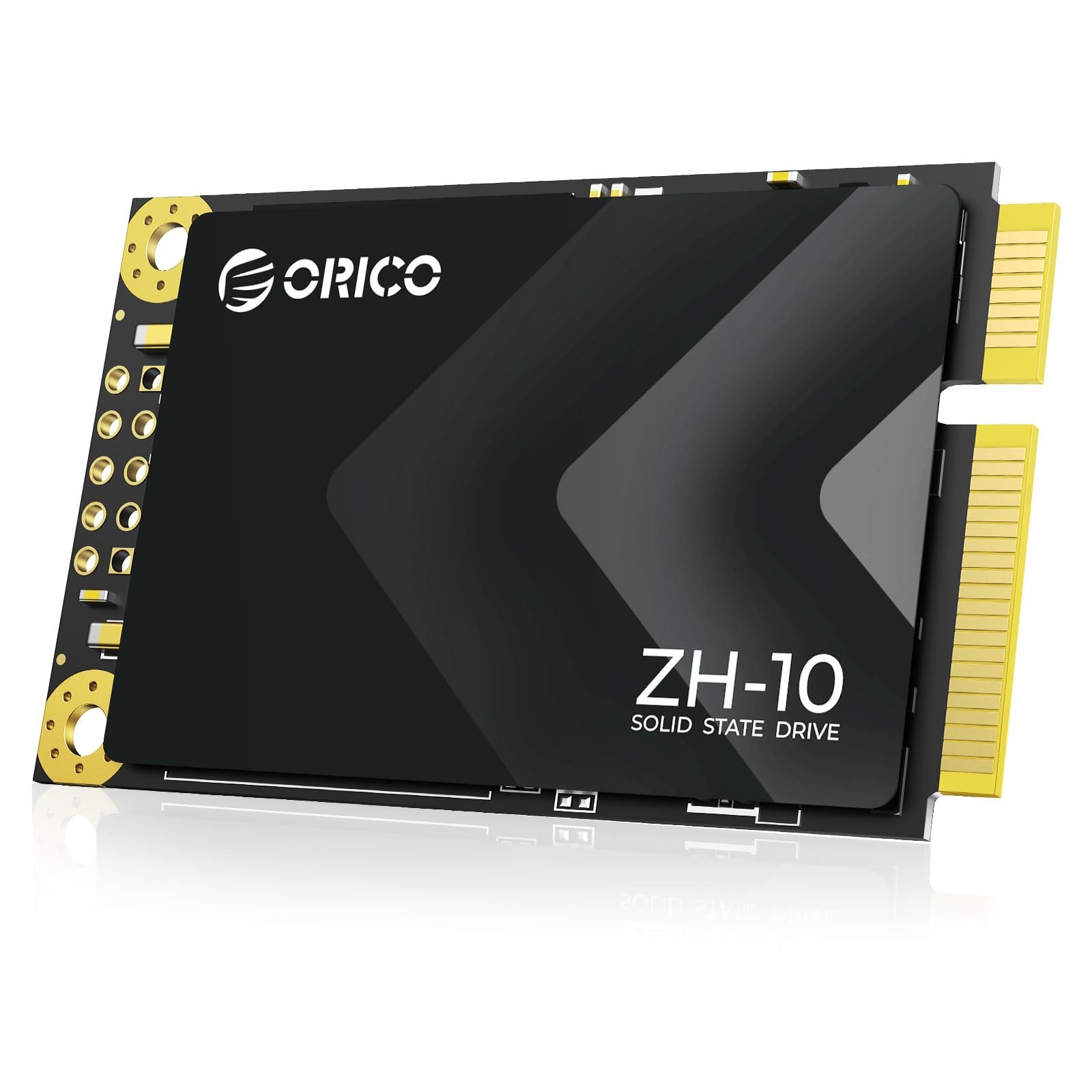 ORICO 512GB mSATA SSD, SATA III 6Gbps 3D NAND Internal 512GB, Transparent