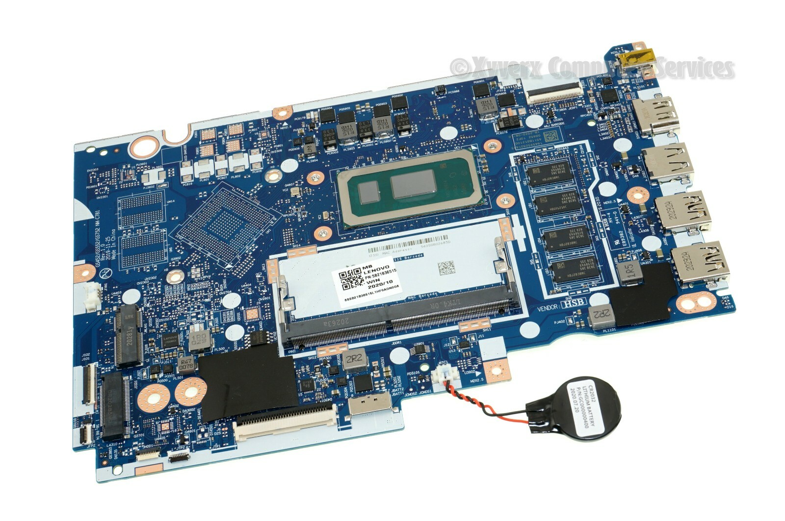 5B21B36515 GENUINE LENOVO MOTHERBOARD INTEL 6405U IDEAPAD 3 14IML05 81WA (AA57)*