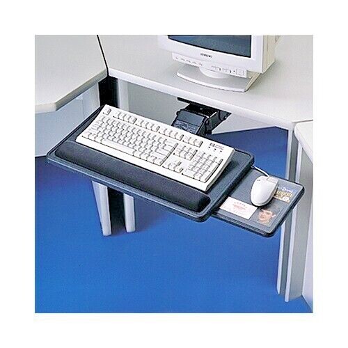 Safco Corner  Articulated Keyboard/Mouse Arm #2140-40 W/Instruction CD Open Box