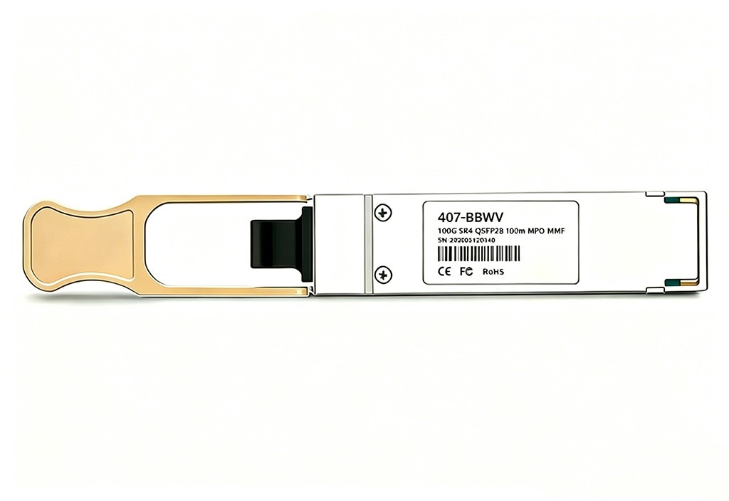 407-BBWV 100GB SR4 QSFP28 850nm 100m MPO Transceiver for Dell