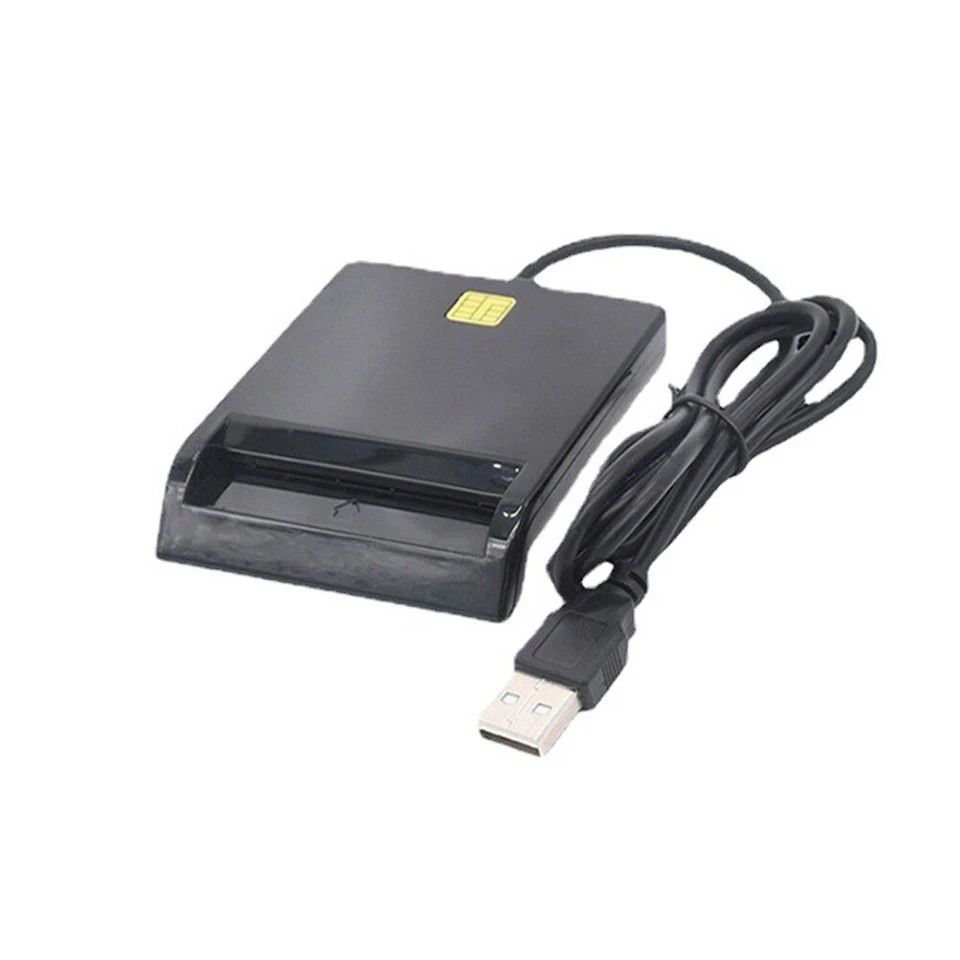 US 1 Pack USB Common Access CAC Smart Card Reader For Common Access Government