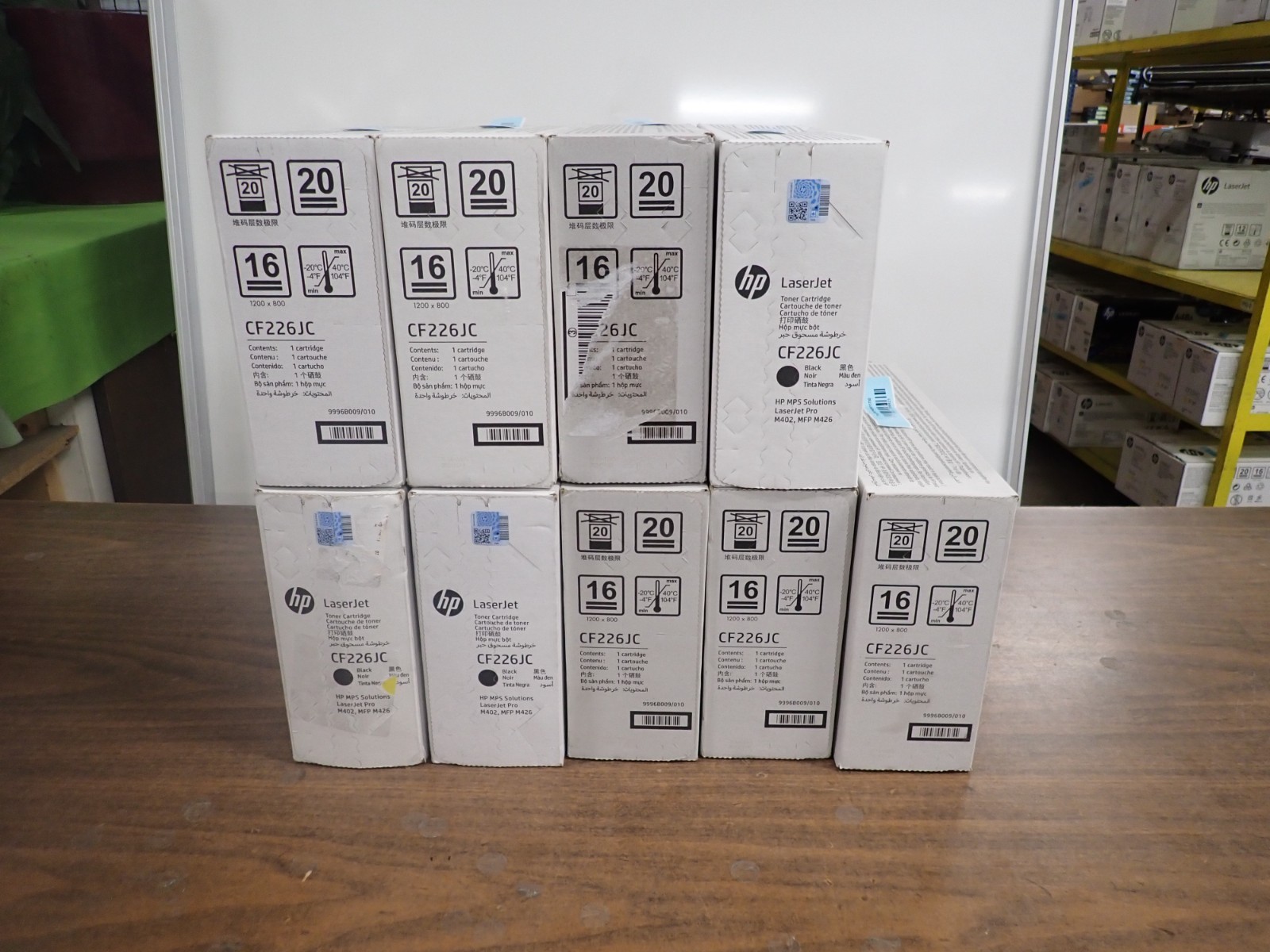Genuine HP CF226JC Black LaserJet Toner Cartridge LaserPro M402 MFP M426 (x9)
