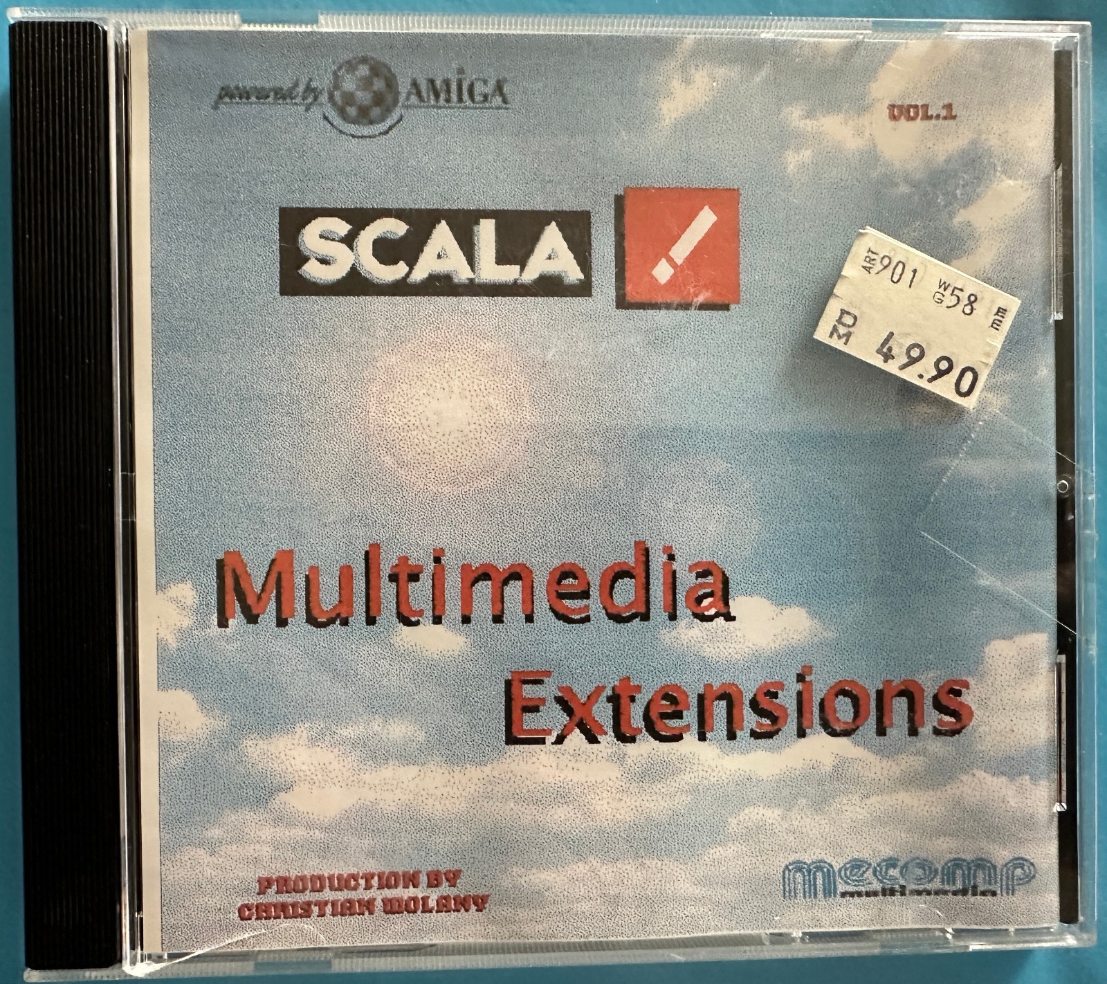 SCALA - Multimedia Extensions CD-ROM Vol. 1 By 'MECOMP' Unused