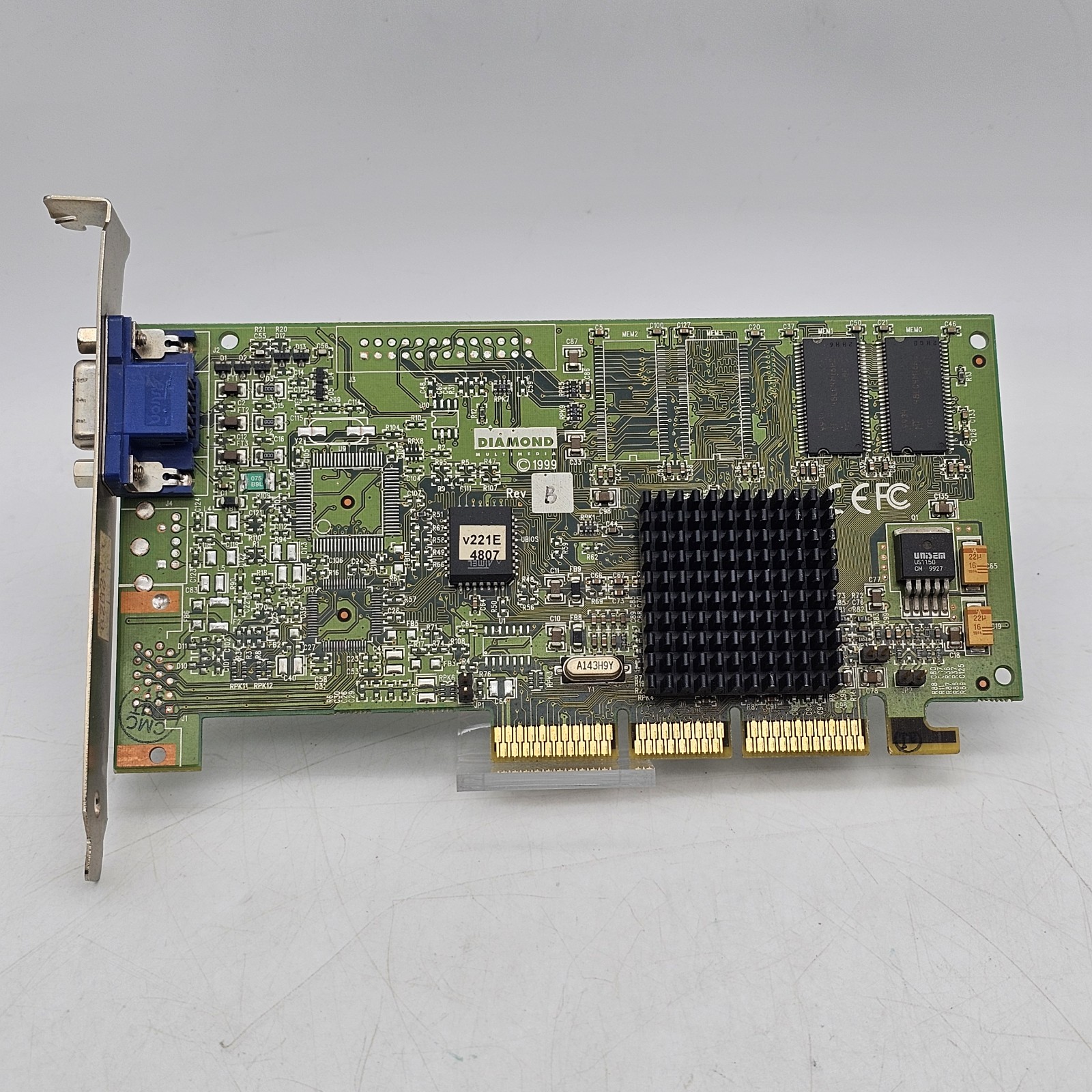 Vintage Retro Diamond 28020100-001 SPDSTR A90 AGP 16MB Video Graphics Card GPU