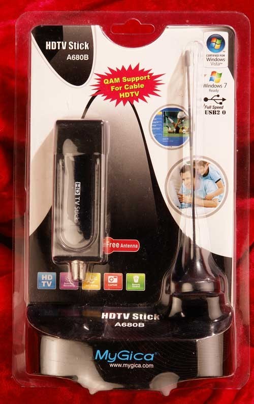 MyGica  HDTV STICK A680B QUAM Support Windows 7 + VISTA  Fire Tuner USB 2.0