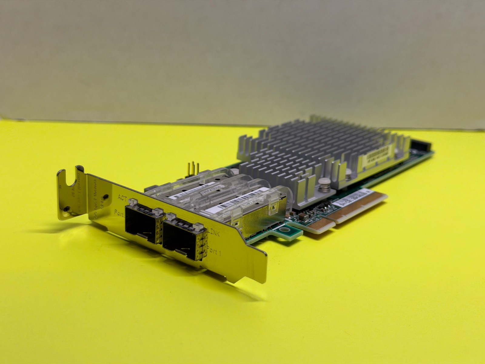 HP NC522SFP Dual-Port 10GbE SFP+ PCIe x8 Server Adapter Card P/N: 468349-001