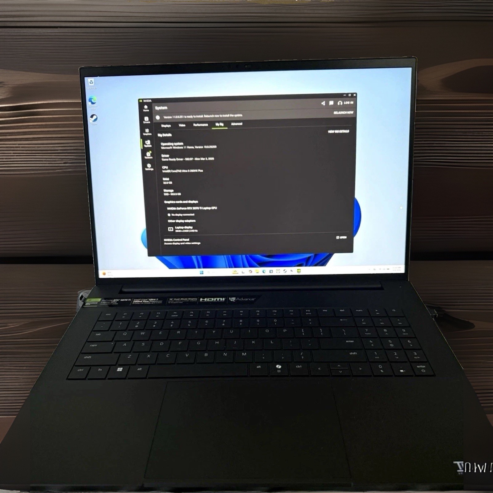 Razer Blade 18 (2026) 18in Black Core Ultra 9 290HX+ 32GB 1TB RTX 5070 Ti