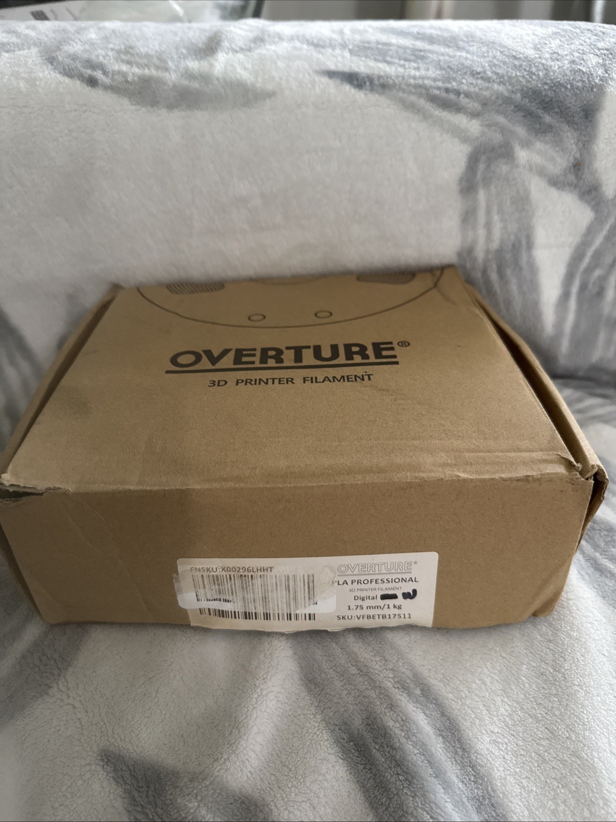 Overture PETG 3D Printer Filament White / 1.75 mm