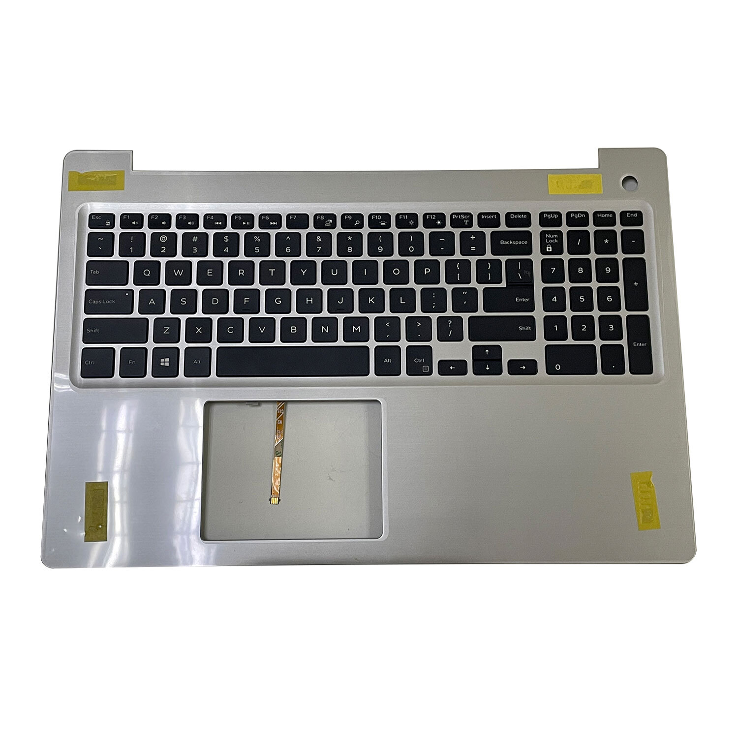 New 0MR2KH Silver Palmrest w/ Backlit Keyboard For Dell Inspiron 15 5570 5575 US