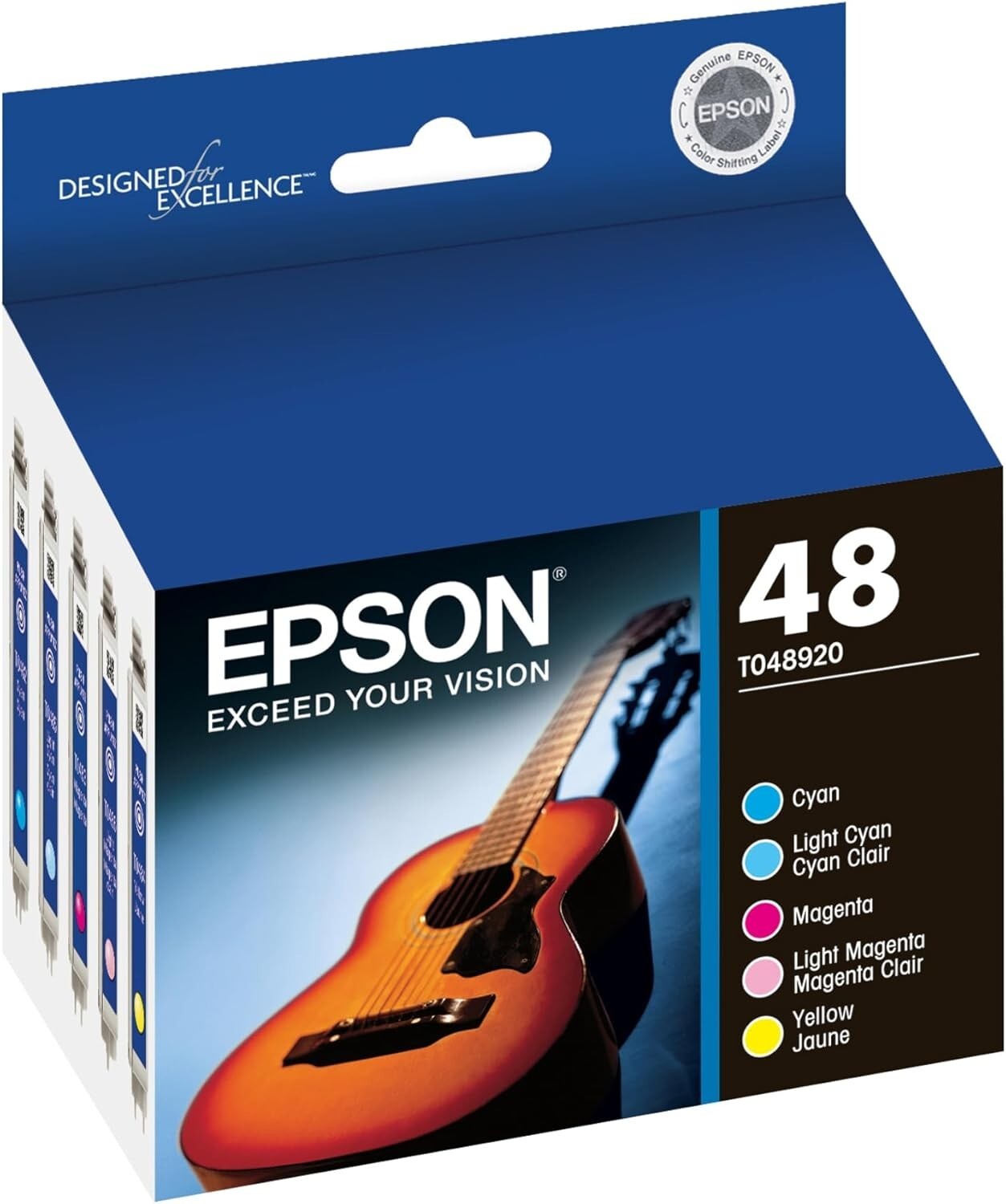 Epson T048920 Multipack 5 Color Ink Cartridges