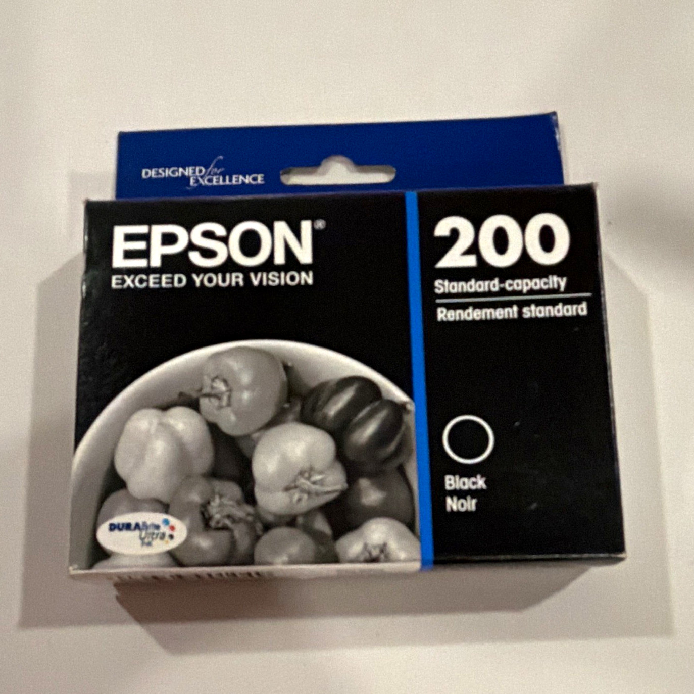 Epson Genuine/Original 200 Standard Black Inkjet Cartridge C13T200120