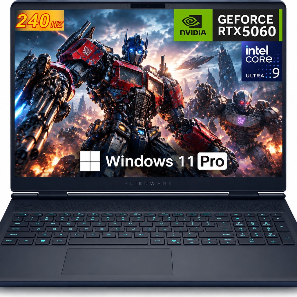 DELL Alienware 16X Aurora 16" 2.5K 240Hz Ultra 9 275HX RTX 5070 Upto 64GB 4TB