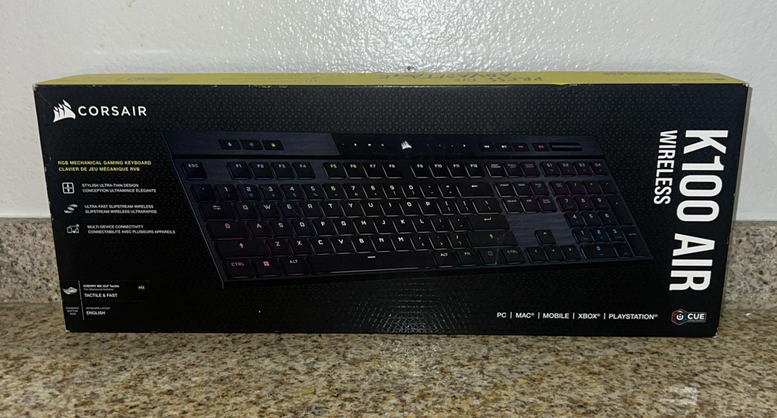 Corsair K100 AIR Wireless RGB Mechanical Gaming Keyboard