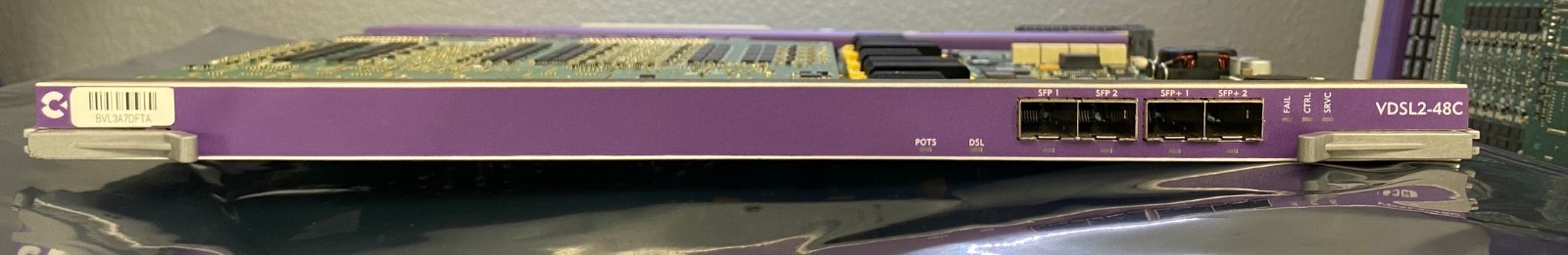 Calix E7-2 VDSL2-48C Combo 48-Port VDSL2 Data + Voice Line Card 100-01908