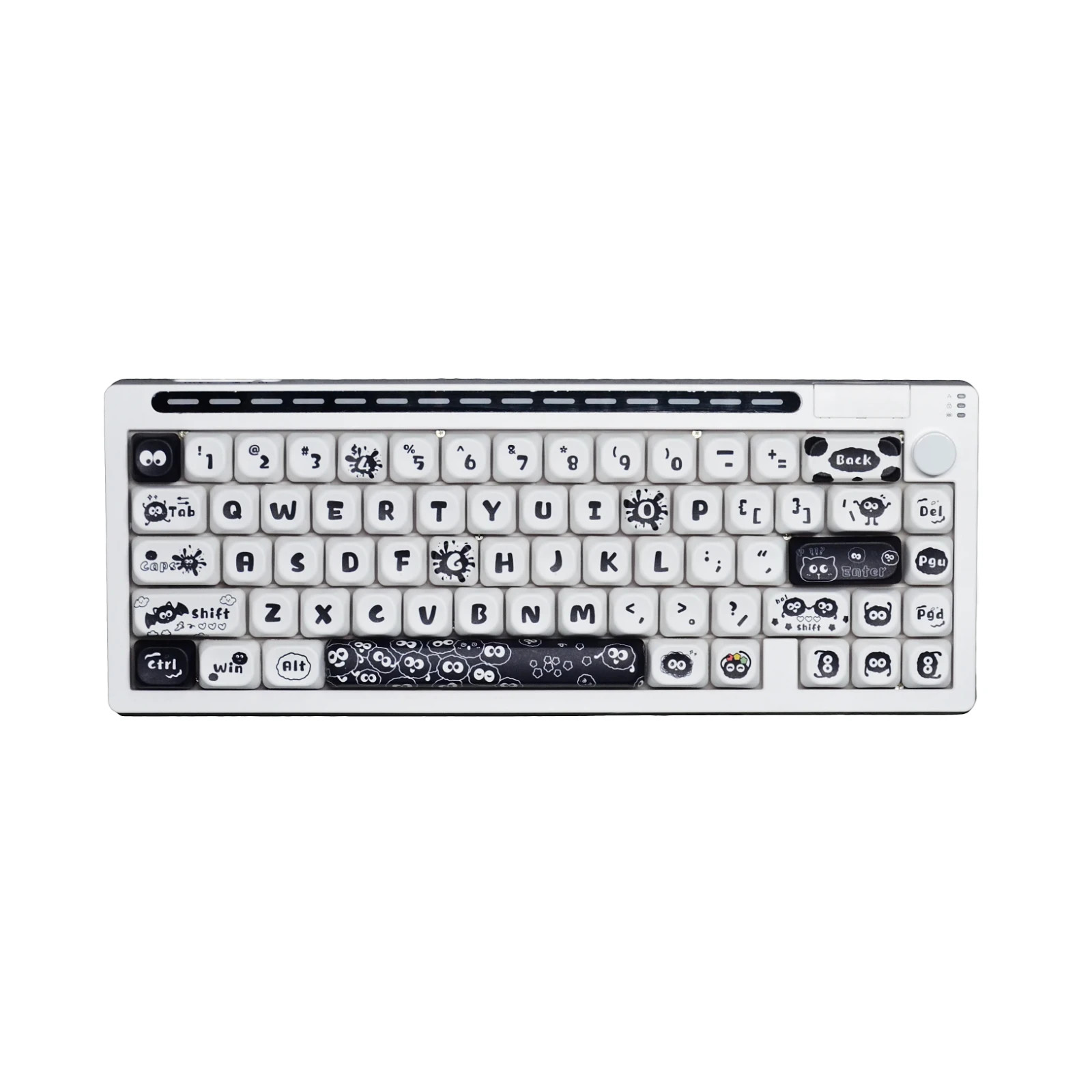 Reccazr R66 65% Voice-Activated Hot Swap RGB Triple Mode Mechanical Keyboard