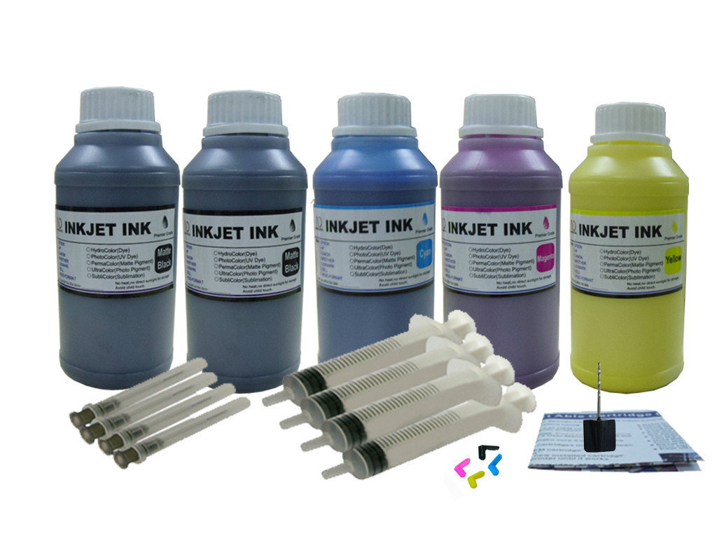 5X250ml/s ND® Pigment Refill for HP 962 OfficeJet Pro 9010 9015 9016 9018 9020 