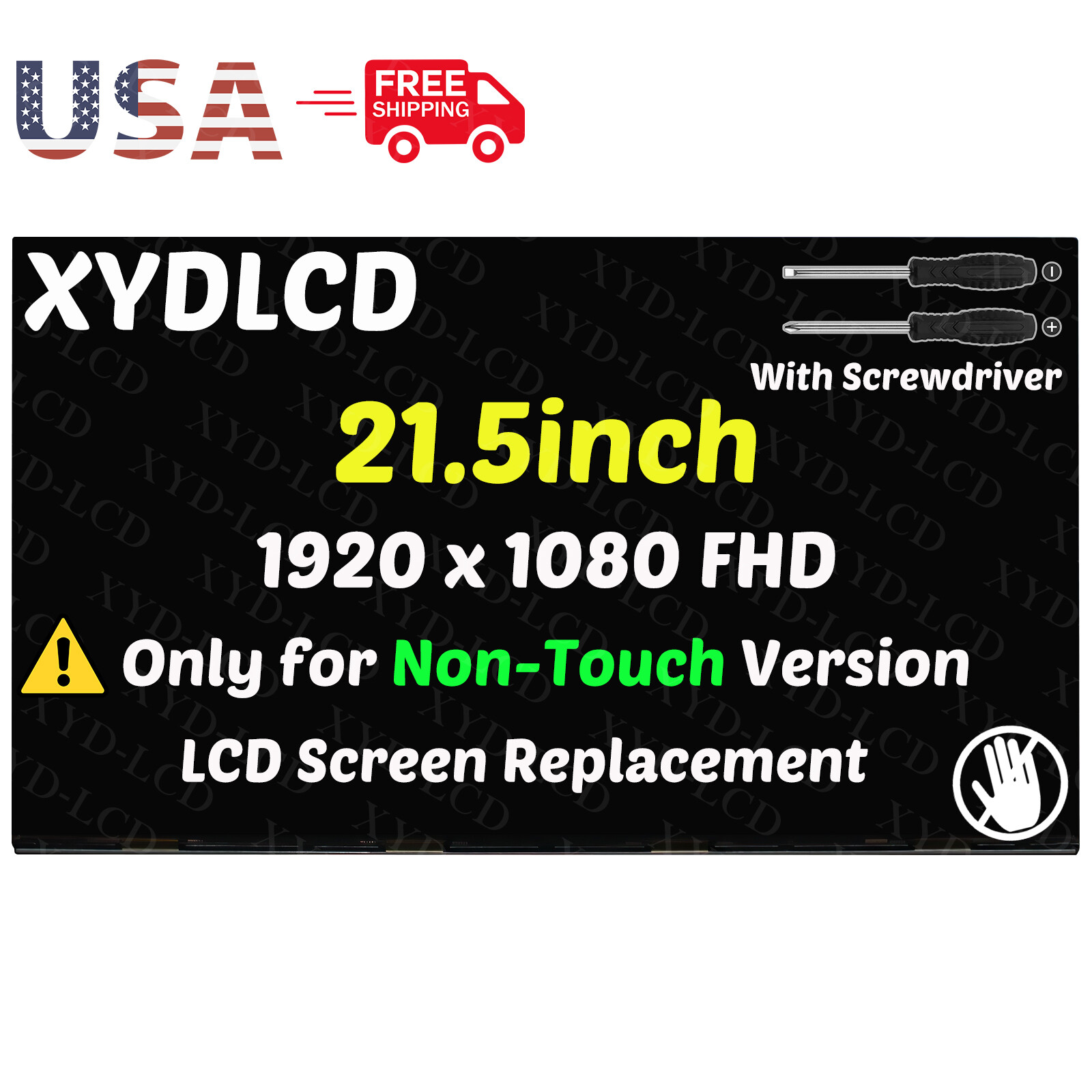 21.5" for HP 22-DD 22-DD0032 22-DD0133W All-in-One LCD Non-Touch Screen Panel