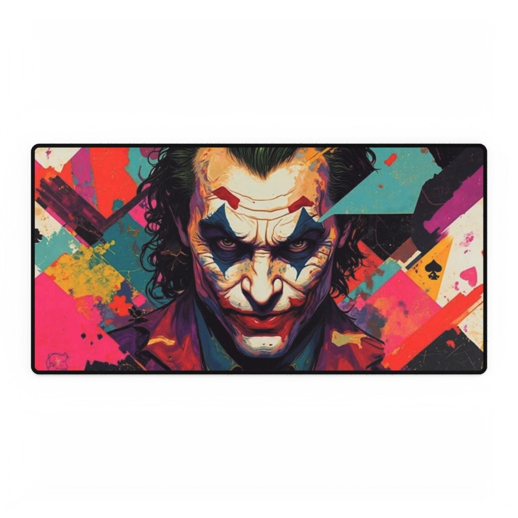 DC Comics Joker Abstract Art Movie Logo Mouse Pad Desk Mats