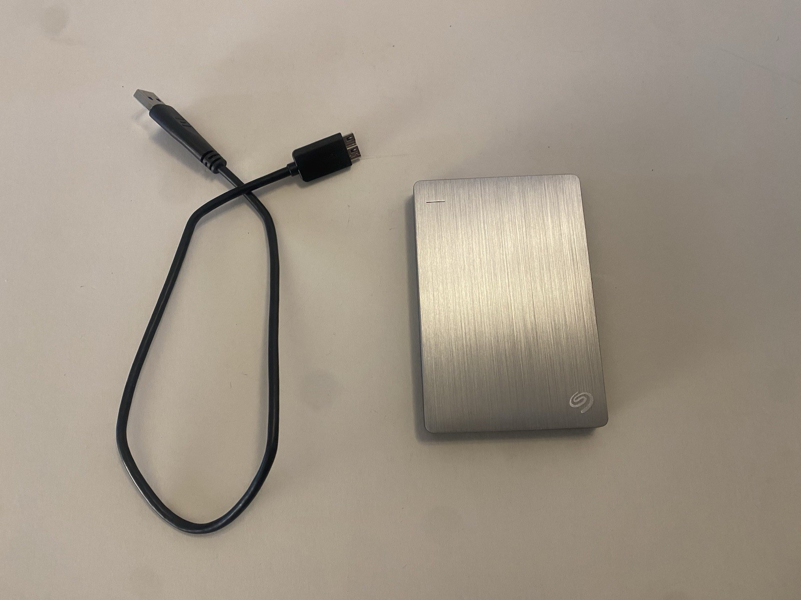 Seagate 2TB Game Drive Playstation Portable External Storage Silver SRD00F1 USED